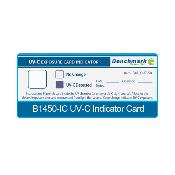 UV Clave Accessories | UV-C Indicator Card (Double-Sided) | Benchmark Scientific