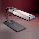 The J-138 stand offers support and hands-free use of EL Series UV lamps. The lamp easily slips in and out of the lamp as needed. Dimensions: 10.74" H x 13" L x 3"W (273 x 330 x 76mm)
